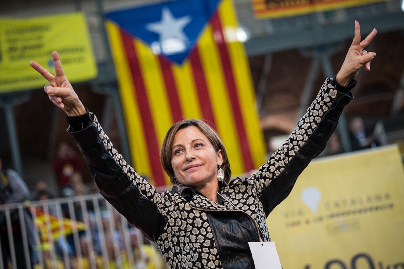 Η πρόεδρος του καταλανικού κοινοβουλίου Κάρμε Φορταντέλ
