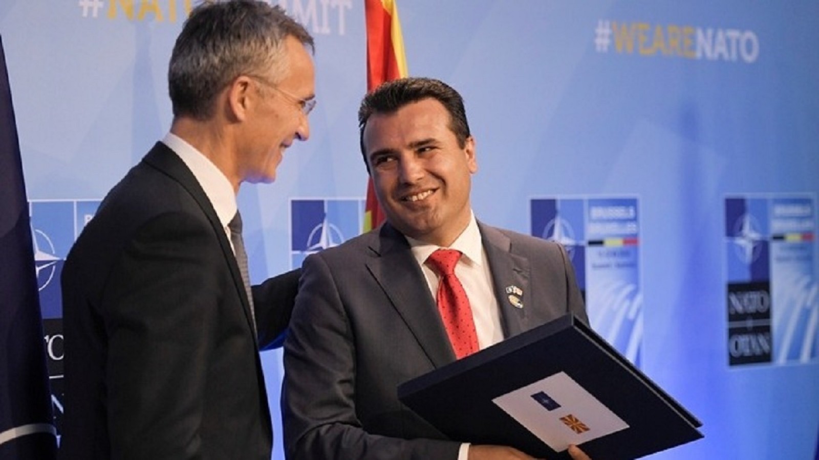 Jens Stoltenberg zoran zaev